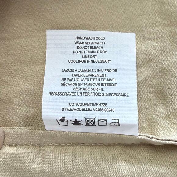 Vince Tan Water Repellent Trench Coat Sz M Old Money Classic Heritage MSRP $495 - Picture 9 of 10